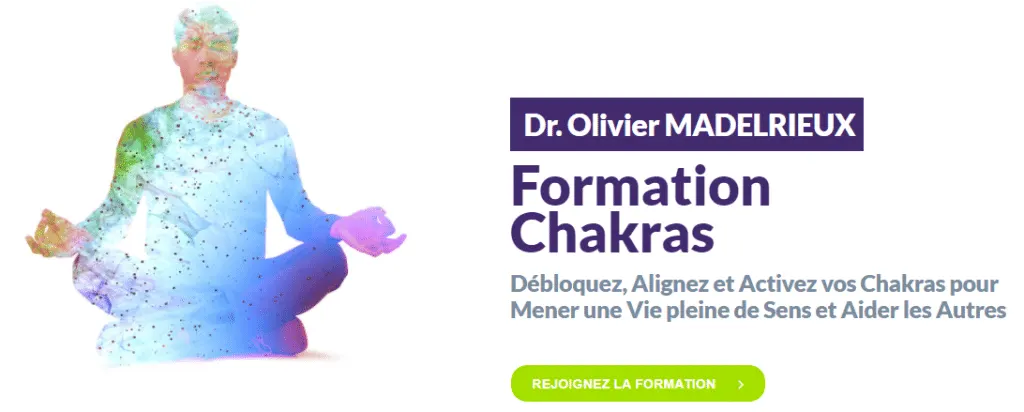 Se former sur Les Chakras avec Olivier MADELRIEUX mon avis