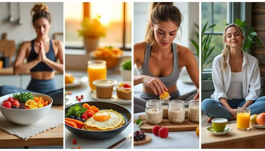découvrez 4 rituels de petit déjeuner matinal adoptés par les femmes en forme pour bien commencer la journée, booster leur énergie et rester motivées au quotidien.