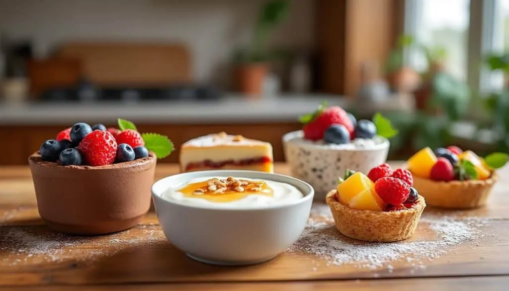 découvrez 5 desserts à ig bas, faciles et rapides à préparer en 10 minutes chrono. idéal pour se faire plaisir sans compromis sur la ligne et la santé !