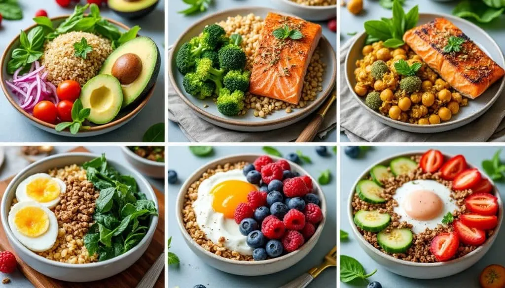 découvrez 6 formules de repas équilibrés spécialement conçues pour répondre aux besoins des femmes. des idées simples et savoureuses pour manger sainement chaque jour et prendre soin de votre santé !