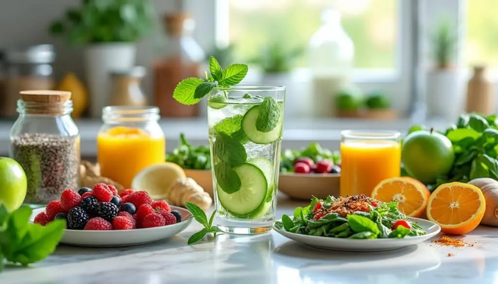 découvrez 8 recettes détox rapides et gourmandes pour perdre du ventre efficacement. adoptez une alimentation saine et éliminez les toxines grâce à ces idées faciles à préparer, idéales pour booster votre minceur !