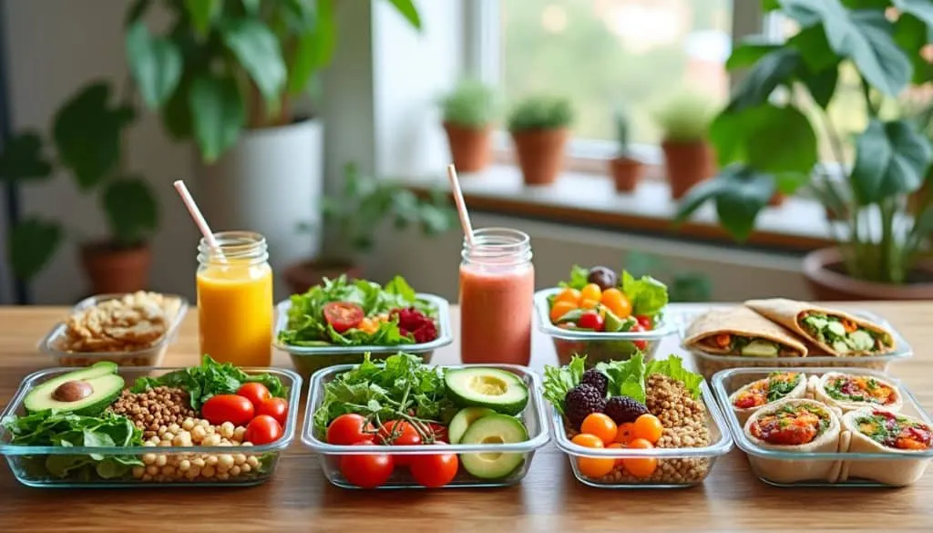 découvrez 10 recettes healthy, rapides et minceur, idéales à emporter au bureau pour des repas savoureux, équilibrés et faciles à préparer, qui vous aideront à garder la forme toute la journée.