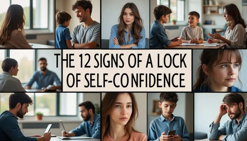 découvrez les 12 signes révélateurs d'un manque de confiance en soi et apprenez à les reconnaître pour mieux comprendre vos émotions et développer votre assurance au quotidien.