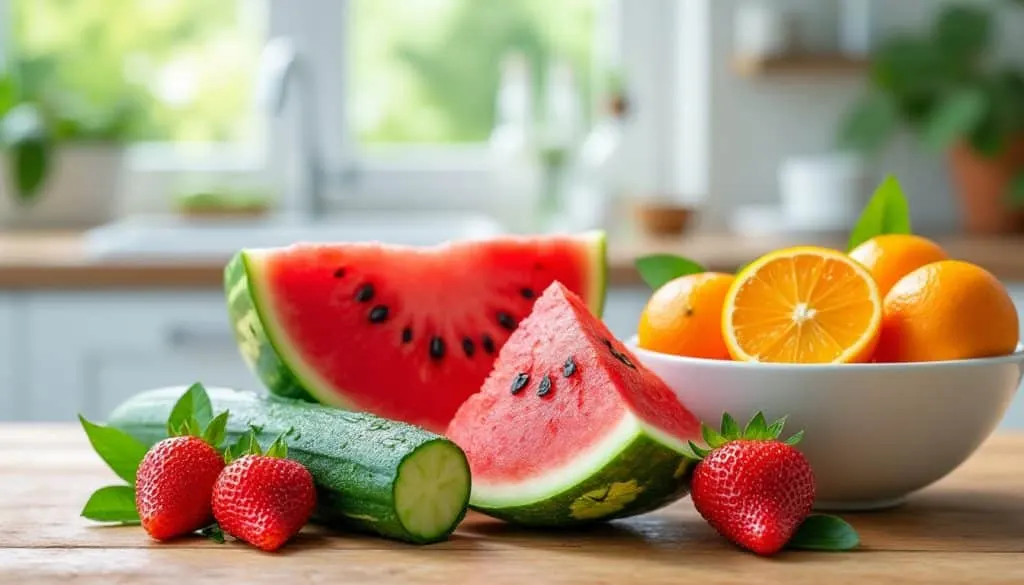 découvrez 4 aliments hydratants qui peuvent remplacer vos 8 verres d'eau quotidiens. idéaux pour rester hydraté naturellement tout en variant votre alimentation !