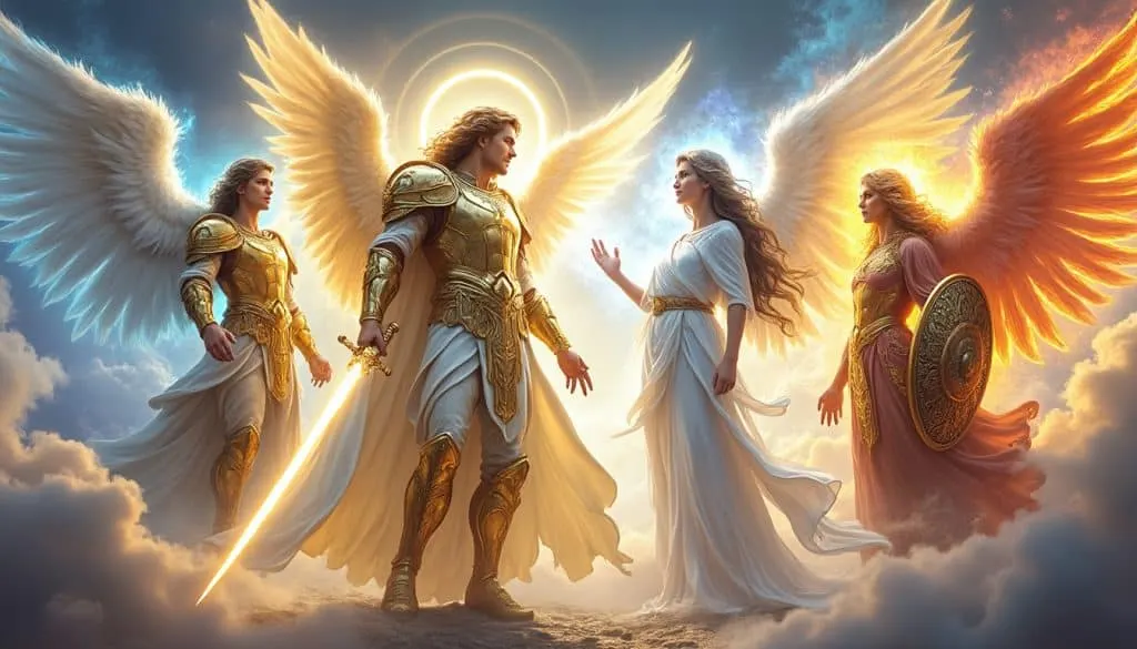 découvrez quels sont les 4 archanges les plus puissants à invoquer selon vos besoins. protection, guidance, guérison ou force : apprenez à faire appel à chaque archange au moment idéal pour recevoir leur aide céleste.