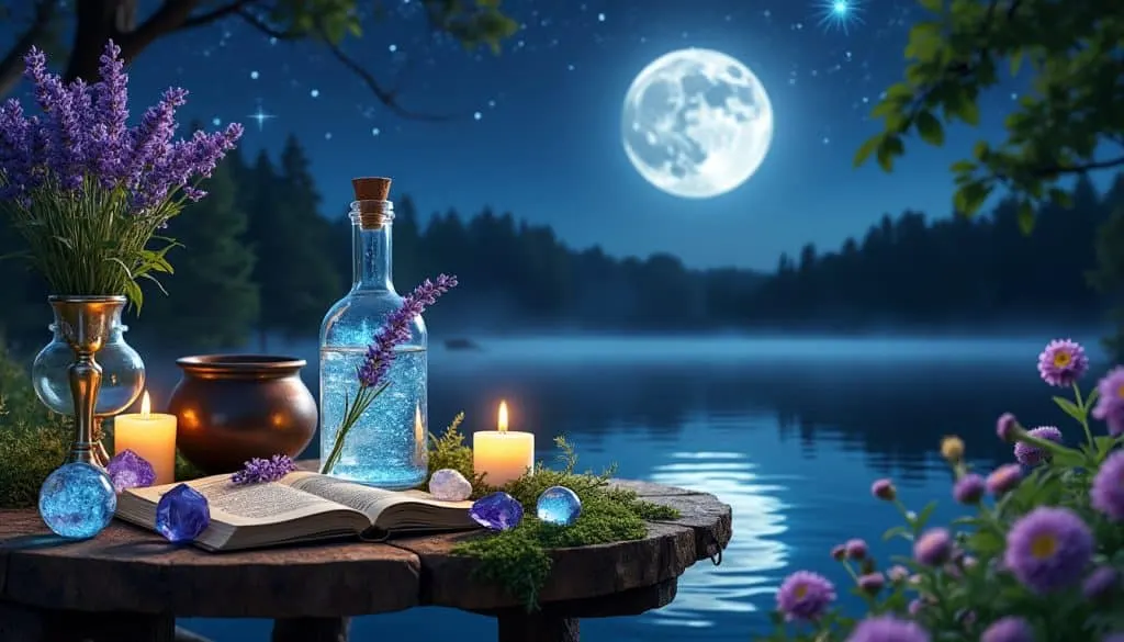 découvrez 6 méthodes simples et efficaces pour créer votre propre eau lunaire magique, exploitez les énergies de la lune et intégrez la magie à vos rituels quotidiens !
