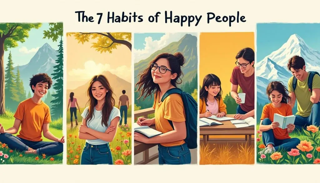 découvrez les 7 habitudes essentielles que pratiquent les personnes heureuses au quotidien. apprenez comment intégrer ces routines simples dans votre vie pour booster votre bien-être et votre bonheur chaque jour.