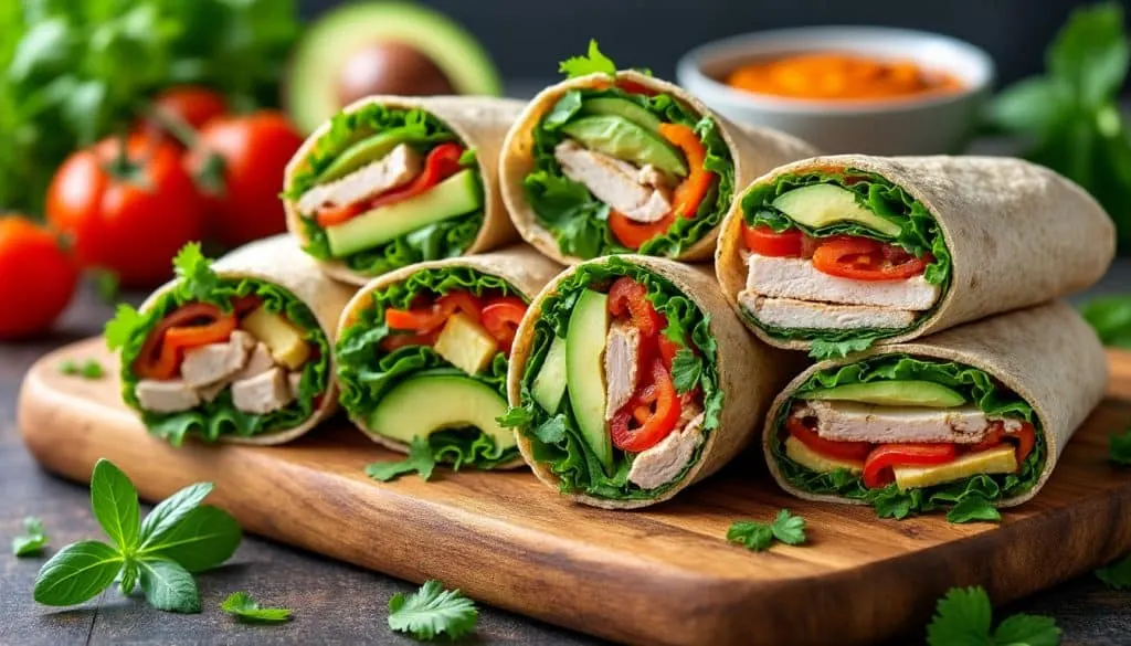 découvrez 7 idées savoureuses de wraps et sandwichs à ig bas, parfaits pour des repas sains, équilibrés et gourmands. idéal pour garder la ligne tout en se faisant plaisir au quotidien !