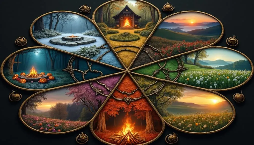 découvrez les 7 sabbats wiccans et plongez dans leurs rituels saisonniers puissants. apprenez la signification de chaque fête et comment célébrer ces moments clés de la roue de l'année en harmonie avec la nature.