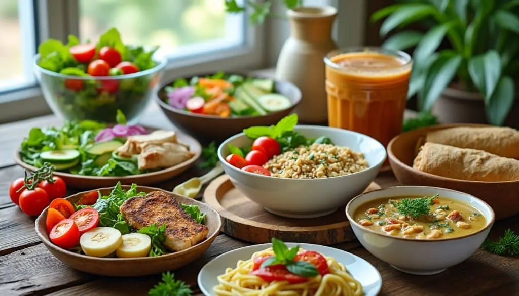découvrez 8 recettes healthy, rapides et minceur, idéales pour vous rassasier durablement sans culpabiliser. des idées simples et équilibrées pour manger sainement tout en gardant la ligne !