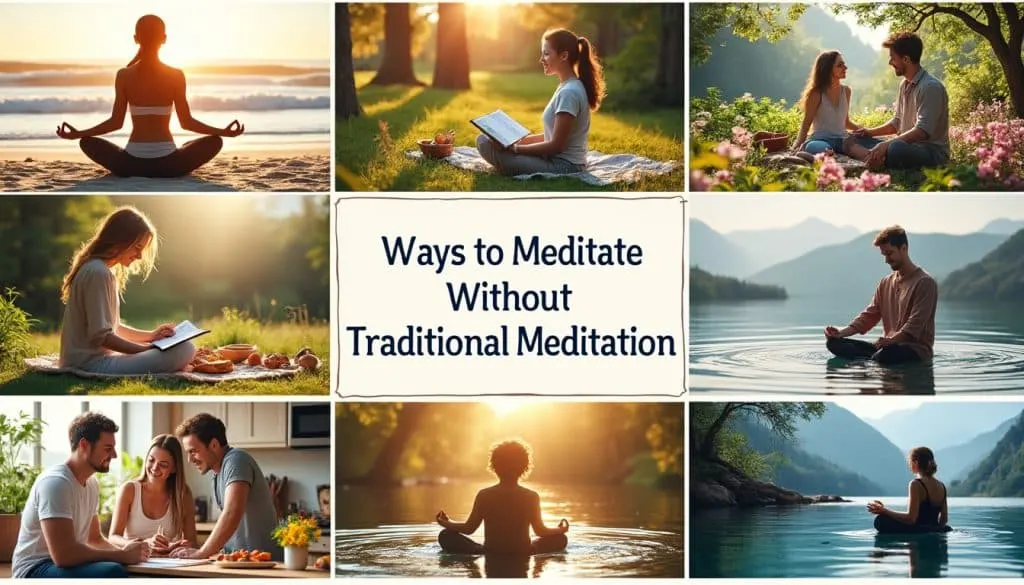 découvrez 9 méthodes simples et inattendues pour profiter des bienfaits de la méditation sans vous asseoir en tailleur. des astuces accessibles à tous pour apaiser votre esprit au quotidien !
