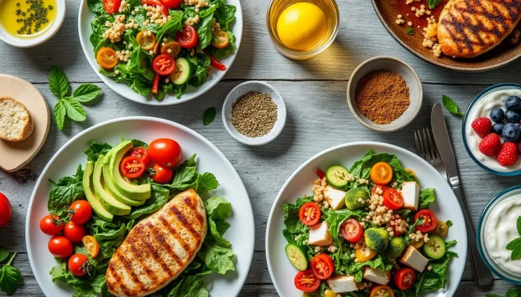 découvrez 9 recettes gourmandes à indice glycémique bas, spécialement conçues pour favoriser la perte de poids et obtenir un ventre plat. des idées simples et savoureuses pour manger sainement et atteindre vos objectifs minceur !