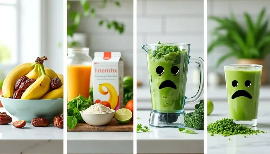 découvrez les 4 erreurs courantes qui ruinent vos smoothies verts à faible index glycémique et apprenez comment les éviter pour profiter pleinement de leurs bienfaits santé !