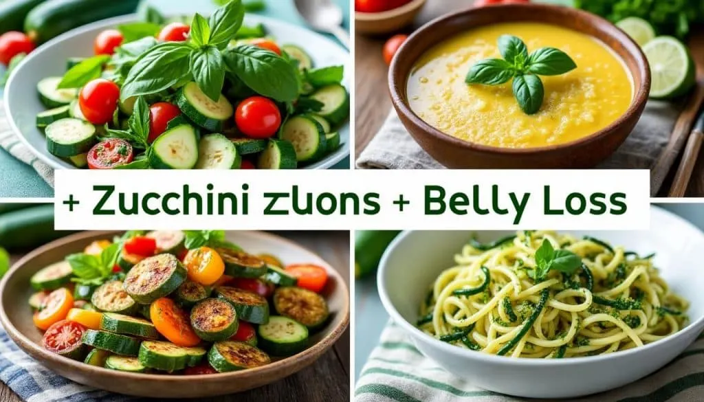 découvrez 4 recettes minceur à base de courgettes et basilic, idéales pour brûler les graisses du ventre. faciles à préparer, ces plats sains favorisent la perte de poids et un ventre plat naturellement.