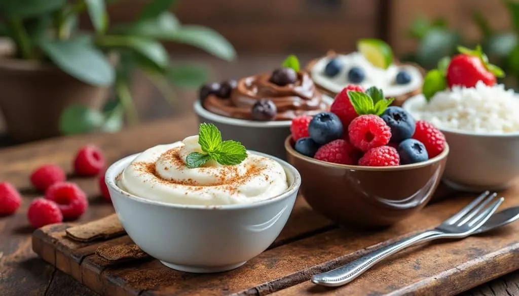 découvrez nos 4 secrets pour préparer des crèmes dessert onctueuses à ig bas, parfaites pour savourer un dessert sain sans culpabiliser. astuces et recettes incluses !
