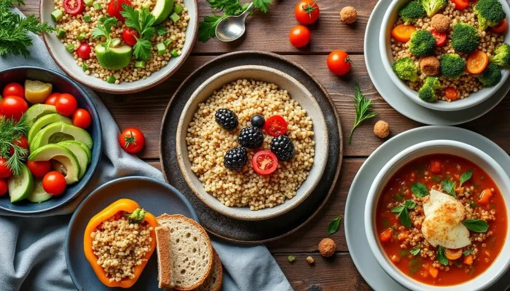 découvrez 5 façons savoureuses de préparer le quinoa tout en respectant un indice glycémique bas : des idées simples, équilibrées et adaptées pour une alimentation saine et gourmande.