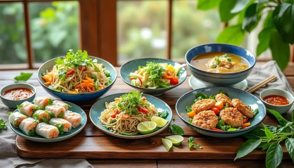 découvrez 5 plats vietnamiens légers et savoureux, idéals pour l'été ! fraîcheur, convivialité et simplicité pour des repas ensoleillés et équilibrés.