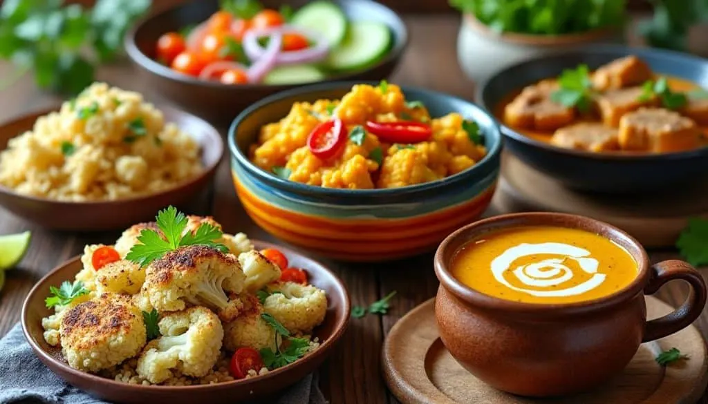 découvrez 5 recettes minceur faciles au chou-fleur et curry, idéales pour un repas sain, gourmand et rassasiant. des plats légers, savoureux et rapides à préparer pour garder la ligne sans se priver !
