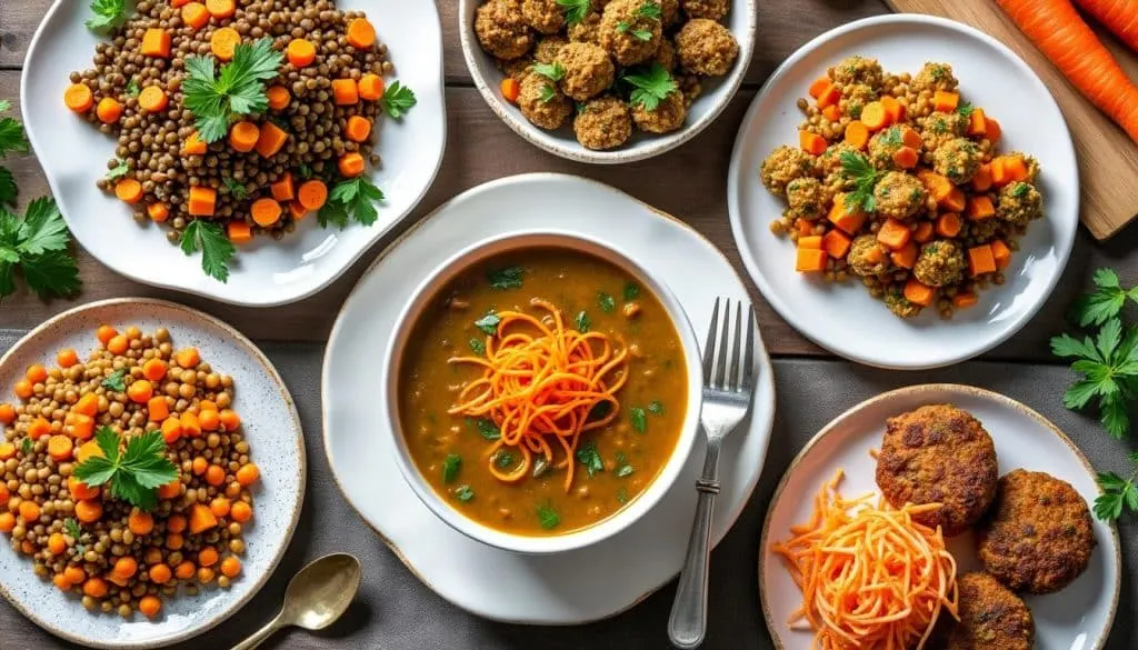découvrez 5 recettes minceur faciles à base de lentilles et carottes complètes, idéales pour un régime équilibré, savoureux et rapide à préparer !