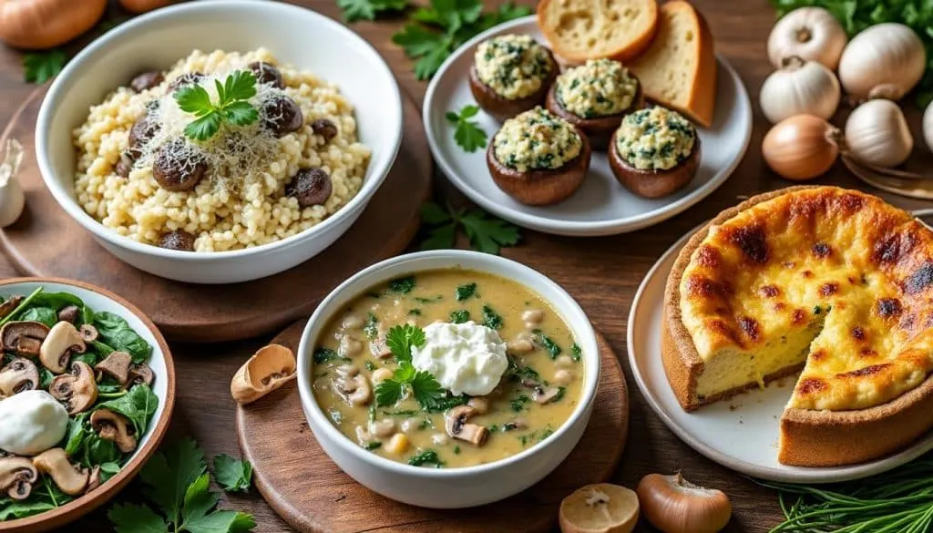 découvrez 5 délicieuses recettes weight watchers à base de champignons et fromage blanc, idéales pour une cuisine saine, gourmande et légère. parfait pour régaler toute la famille tout en contrôlant les calories !