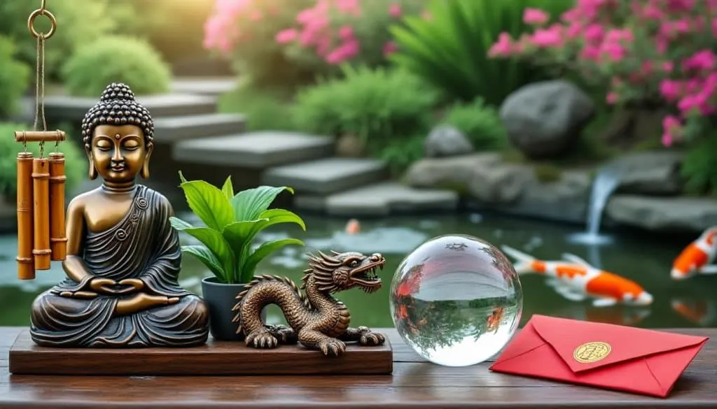 découvrez 6 objets feng shui incontournables pour attirer l’harmonie, l’équilibre et les bonnes énergies chez vous. améliorez votre bien-être grâce à ces puissants symboles faciles à intégrer dans votre décoration.