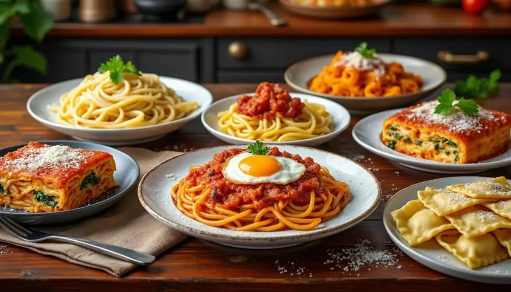 découvrez 6 recettes savoureuses à base de pâtes et parmesan, riches en calories, idéales pour prendre du poids rapidement tout en vous régalant. des plats faciles, gourmands et efficaces pour une prise de masse saine et délicieuse.