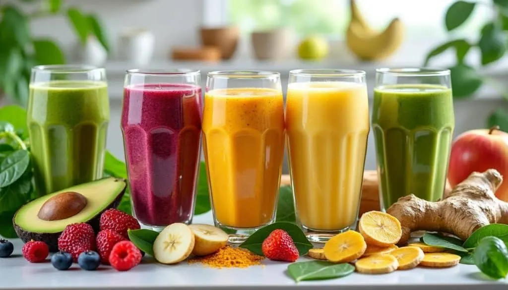 découvrez 6 recettes de smoothies healthy et anti-inflammatoires, parfaits pour renforcer votre bien-être, réduire les inflammations et profiter d'ingrédients naturels et savoureux. idéal pour une alimentation saine au quotidien !
