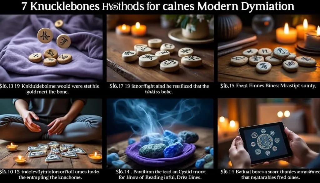 découvrez comment les osselets peuvent enrichir vos pratiques de divination moderne. explorez 7 méthodes originales pour interpréter les osselets et obtenir des réponses à vos questions spirituelles.