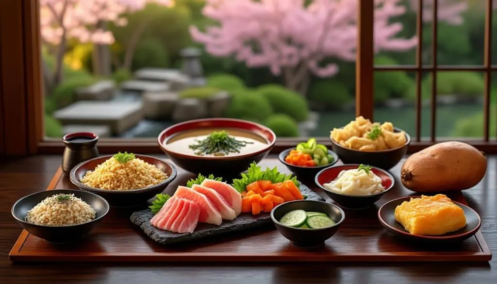 découvrez les 7 plats japonais inspirés de la cuisine d'okinawa, réputée pour ses secrets de longévité. explorez comment ces recettes traditionnelles favorisent la santé et la vitalité des centenaires japonais.