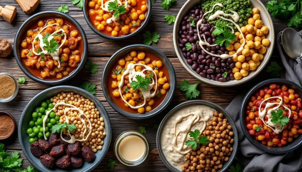 découvrez 7 recettes savoureuses et protéinées à base de légumineuses et de tahini pour prendre du poids rapidement et sainement. conseils et astuces inclus pour maximiser vos apports nutritionnels.