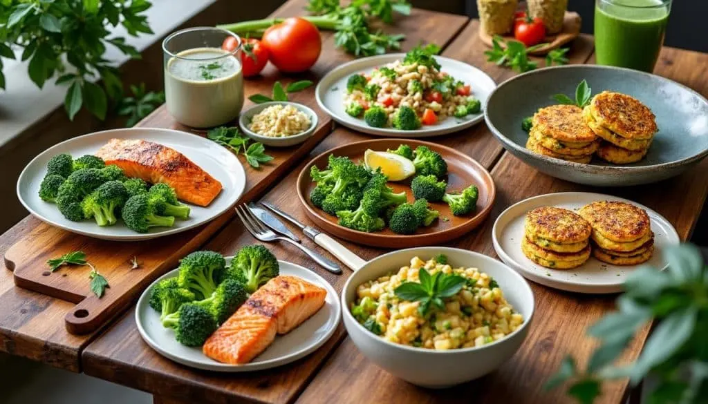 découvrez 7 recettes protéinées à base de saumon et brocolis, idéales pour la musculation et la récupération musculaire. des plats sains, savoureux et faciles à préparer pour optimiser vos performances sportives.