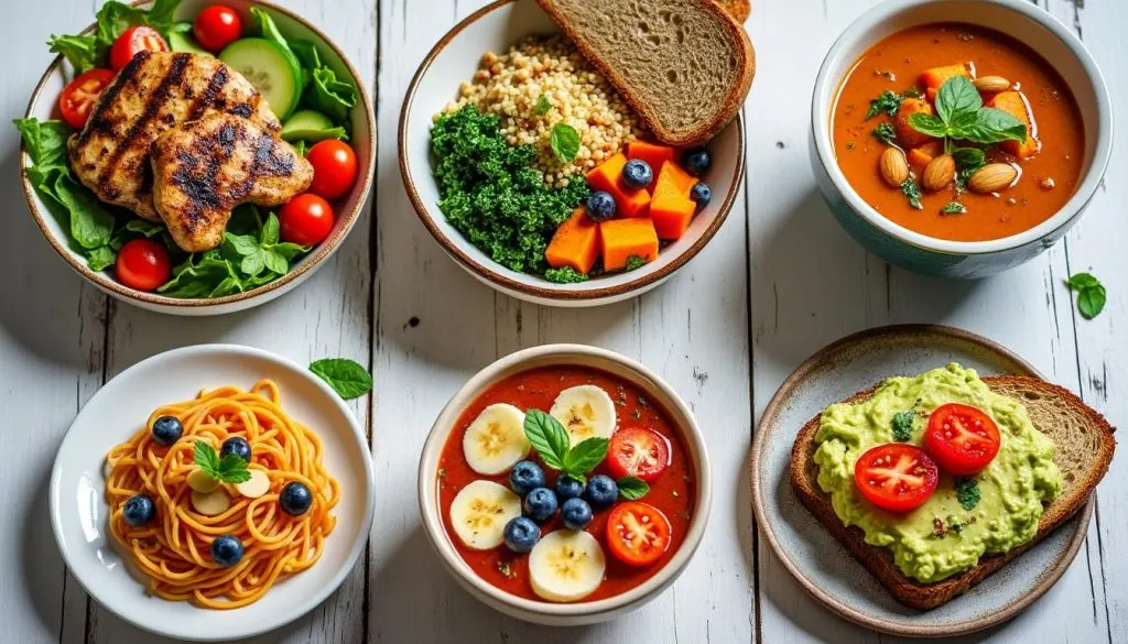 découvrez 6 repas célibataires en portions individuelles, faciles à préparer et motivants pour un mode de vie actif et équilibré.