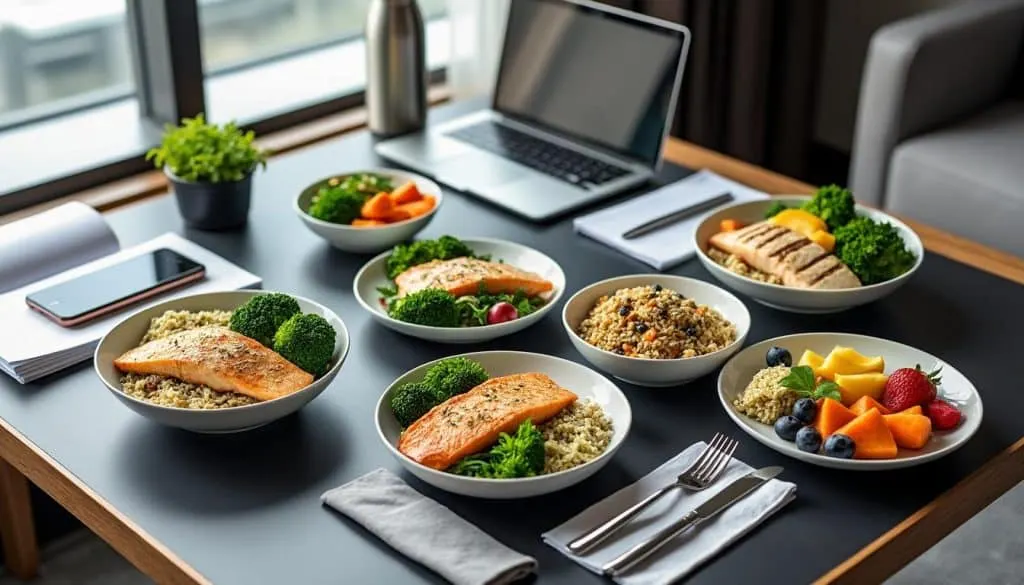 découvrez 6 repas sains et pratiques pour vos déplacements professionnels et missions, alliant nutrition et simplicité pour rester en pleine forme lors de vos voyages d'affaires.