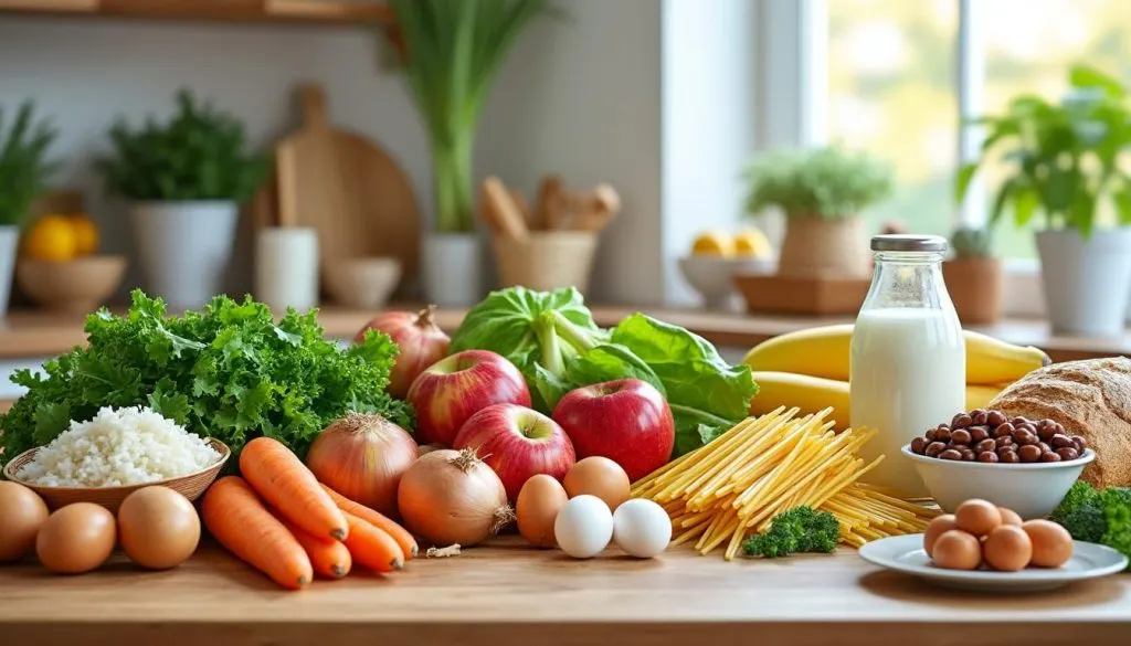 découvrez 7 idées de menus équilibrés pour une famille de 4 personnes avec un budget alimentaire de 50€ par semaine. mangez sain et économique facilement !