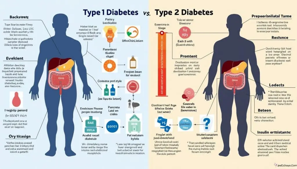 découvrez les différences essentielles entre le diabète de type 1 et de type 2, leurs causes, symptômes et options de prise en charge pour mieux comprendre ces deux formes majeures.