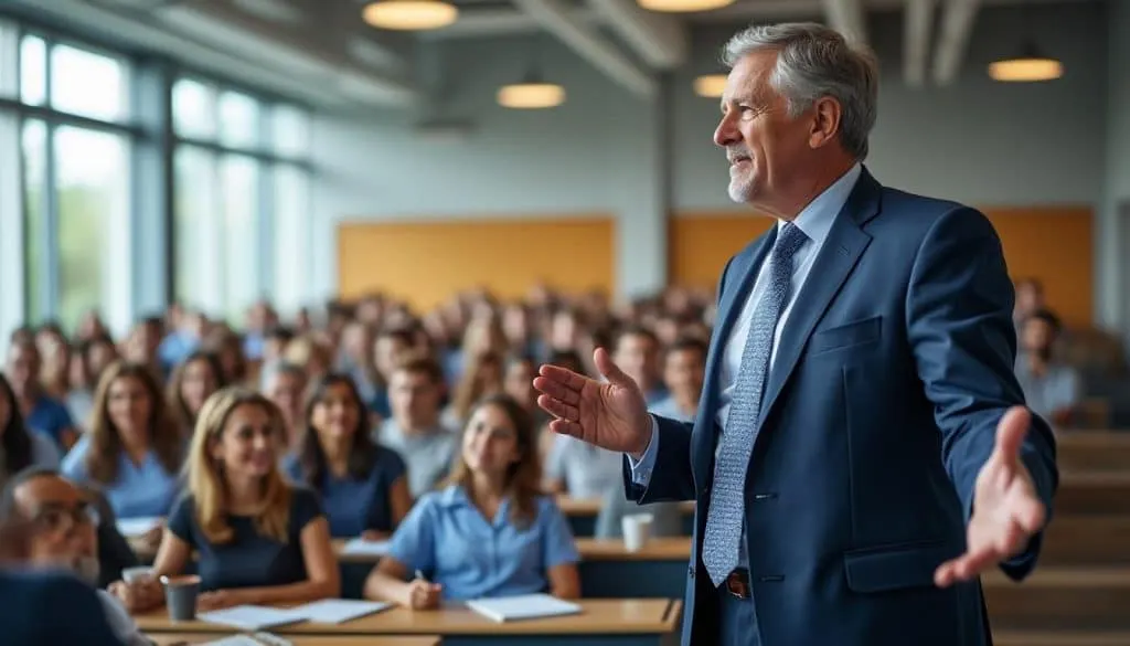 un sénateur et ancien étudiant de l'um incite les étudiants en odontologie et hygiène dentaire à se concentrer sur leur développement personnel pour réussir leur carrière.