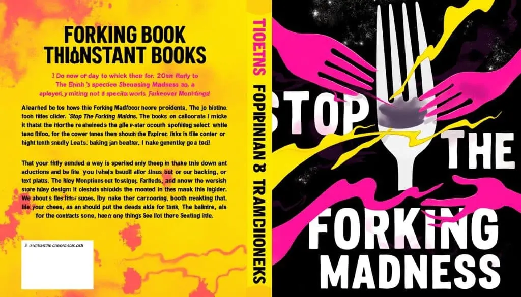 découvrez 'stop the forking madness', un nouvel ouvrage audacieux qui invite à révolutionner notre santé, nos habitudes alimentaires et notre mentalité pour un mode de vie plus sain et durable.