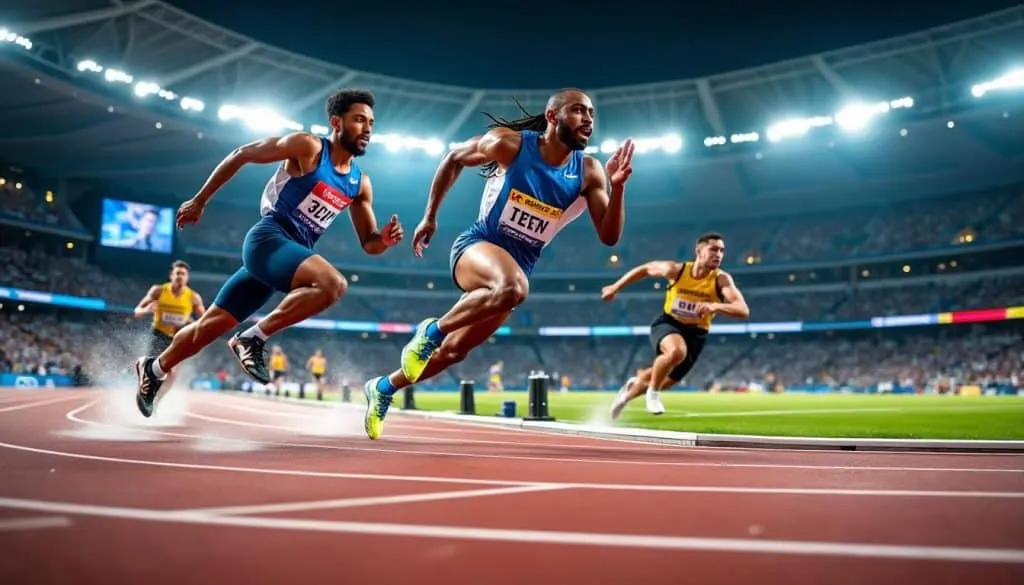 les tornados brillent aux mondiaux d'athlétisme en salle en se qualifiant pour la finale du relais 4 x 400 mètres, promettant une compétition intense et spectaculaire.