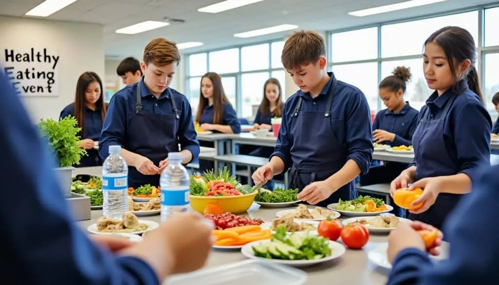 à castres, les experts en santé et nutrition du co interviennent au collège barral pour sensibiliser et promouvoir de bonnes pratiques alimentaires chez les élèves.