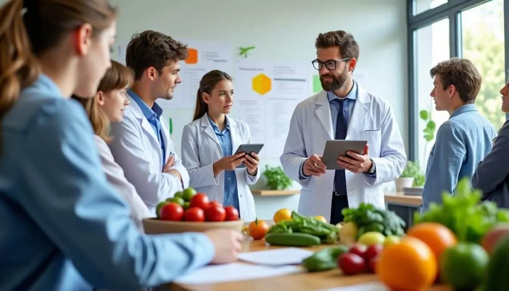 à castres, les experts santé et nutrition du co interviennent au collège barral pour sensibiliser les élèves à une alimentation équilibrée et à un mode de vie sain.