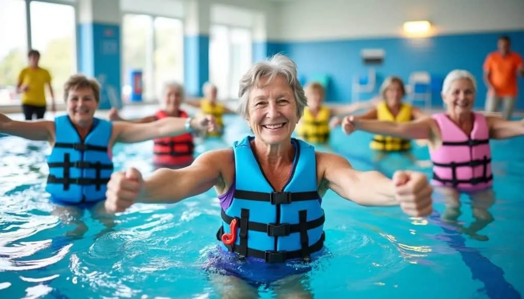découvrez 6 exercices d'aquagym spécialement conçus pour les plus de 50 ans, afin de tonifier votre ventre en douceur tout en respectant votre corps.