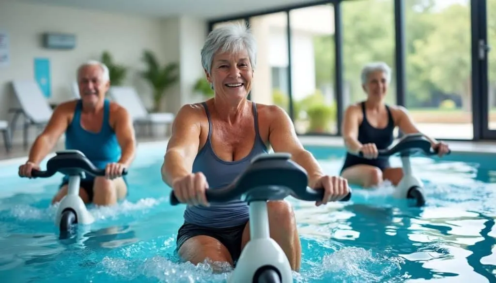 découvrez 6 exercices clés d'aquagym pour tonifier votre ventre en douceur après 50 ans, alliant bienfaits et plaisir dans l'eau.