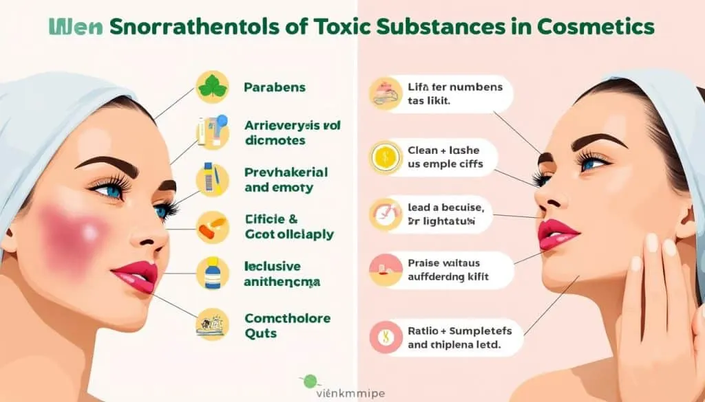 découvrez comment 8 produits cosmétiques sur 10 présentant un risque toxique restent accessibles à la vente malgré les dangers potentiels pour la santé.
