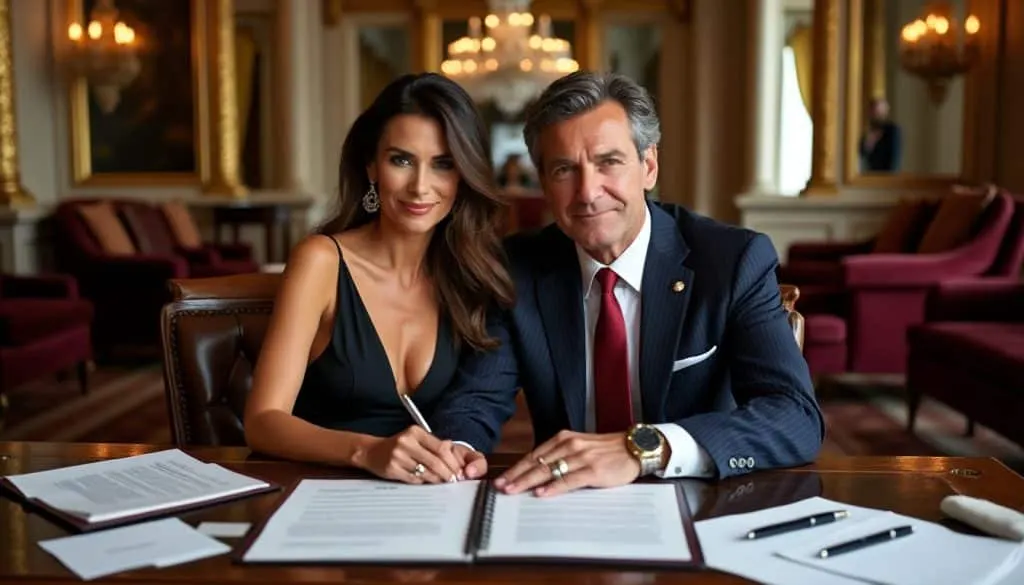 découvrez comment carla bruni est devenue millionnaire grâce au contrat de mariage signé avec nicolas sarkozy, bientôt révélé au grand public.