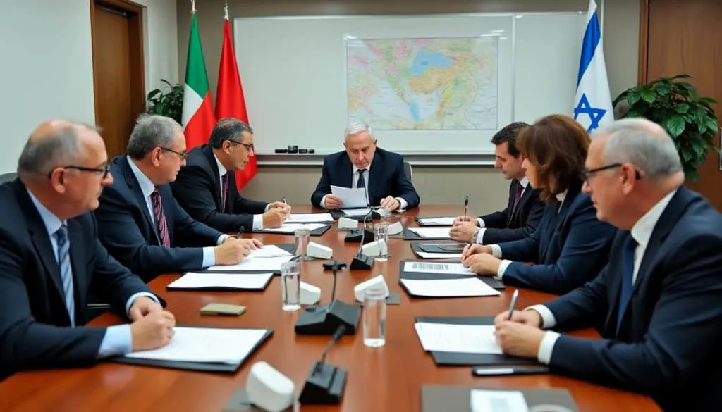 israël et le liban annoncent un cessez-le-feu conditionnel mettant fin temporairement aux hostilités dans le cadre du conflit au moyen-orient, ouvrant la voie à des négociations de paix.