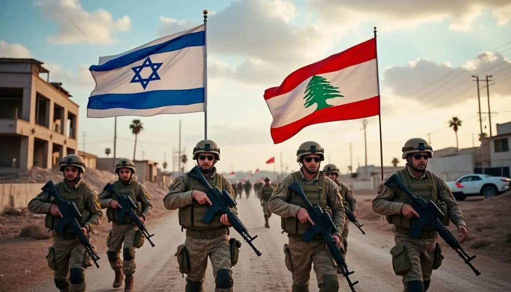 israël et le liban annoncent un cessez-le-feu conditionnel dans le cadre du conflit au moyen-orient, ouvrant la voie à des négociations pour la paix et la stabilité régionale.
