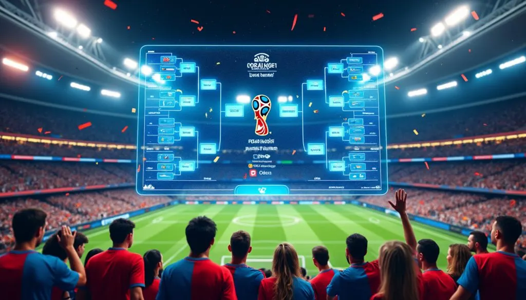 explorez le tableau complet des seizièmes de finale de la coupe du monde 2026 et suivez le parcours passionnant des équipes jusqu'à la grande finale.