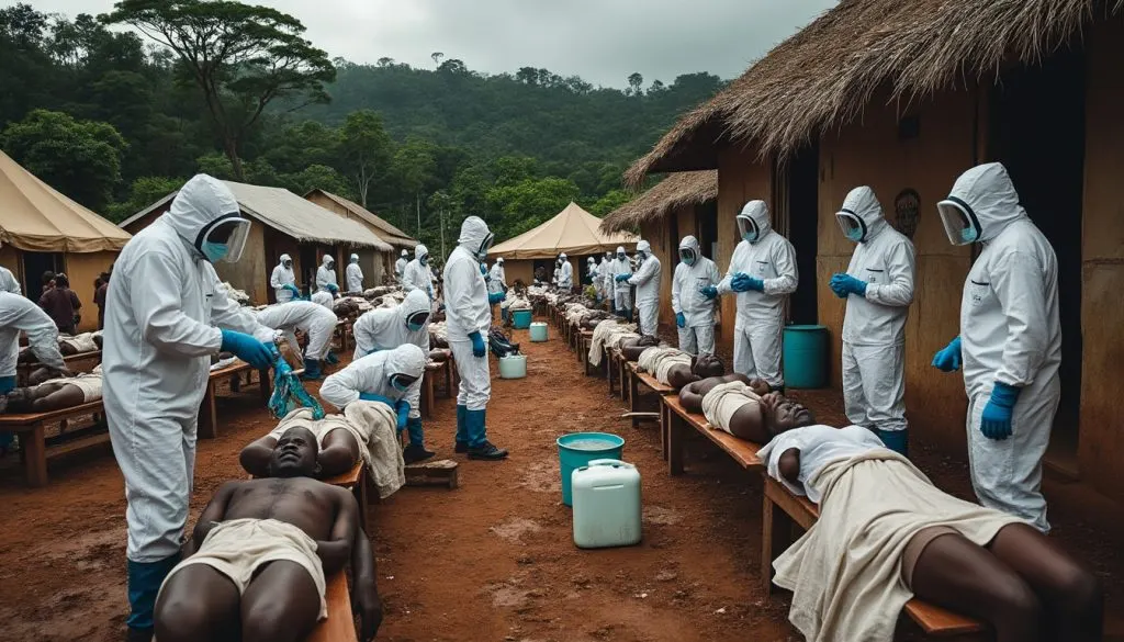 en rdc, la souche bundibugyo d'ebola atteint un record avec un millier de cas enregistrés. découvrez les défis majeurs auxquels la lutte contre l'épidémie est confrontée.