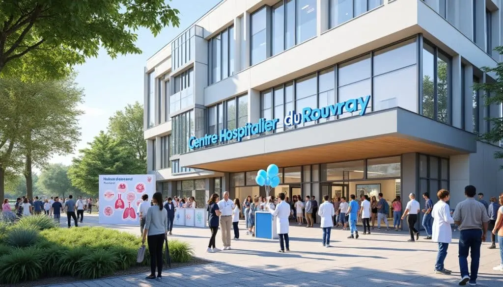le centre hospitalier du rouvray à sotteville-lès-rouen organise la journée du souffle le 7 juin 2026 pour sensibiliser et informer sur les maladies respiratoires.