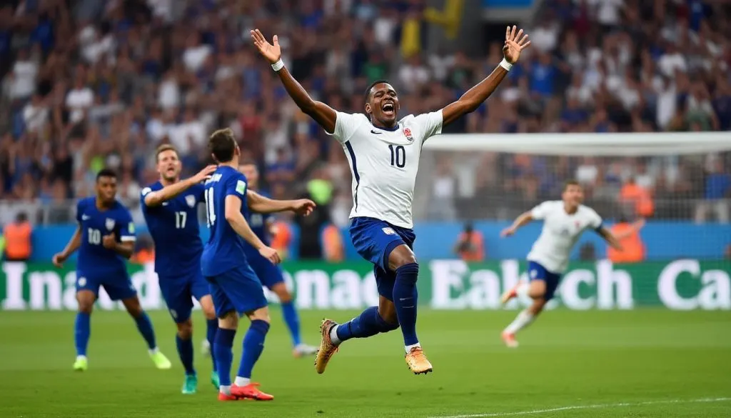 découvrez comment kylian mbappé est devenu le nouveau roi du but lors de la coupe du monde 2026 avec 22 réalisations, entrant ainsi dans l'histoire du football.
